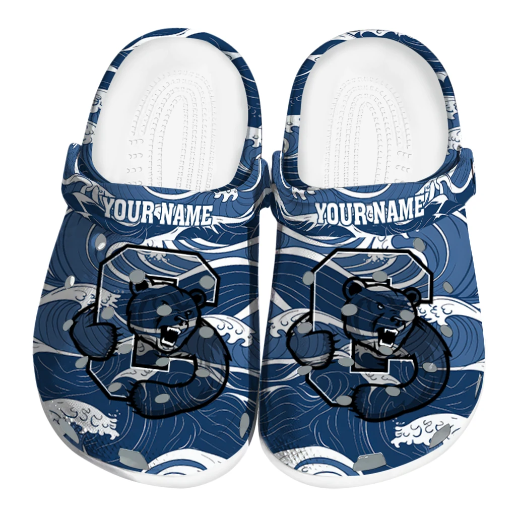 customized cornell big red wave flow clogs best selling customized cornell big red wave flow clogs best selling