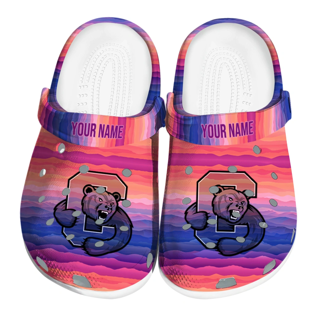 customized cornell big red wavy stripes clogs best selling customized cornell big red wavy stripes clogs best selling