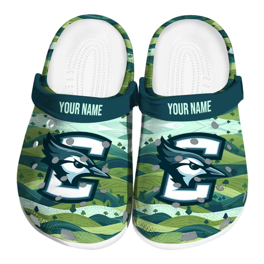 customized creighton bluejays hills illustration clogs best selling customized creighton bluejays hills illustration clogs best selling