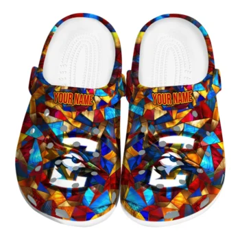 customized creighton bluejays prism pieces clogs best selling