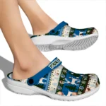 customized dallas mavericks christmas motif clogs best selling