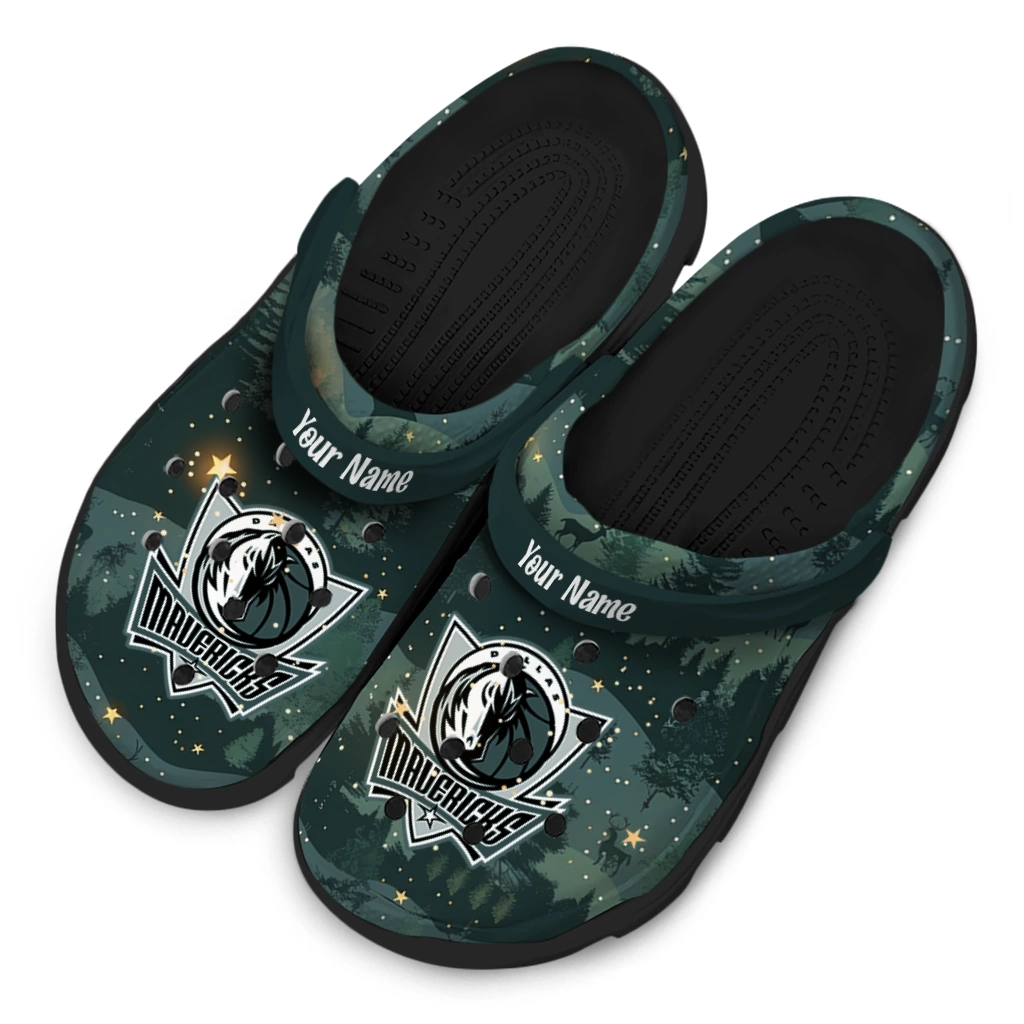 customized dallas mavericks deer nightscape clogs latest model customized dallas mavericks deer nightscape clogs latest model