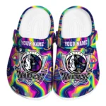 customized dallas mavericks swirling mushrooms clogs best selling