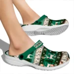 customized dallas stars christmas motif clogs best selling