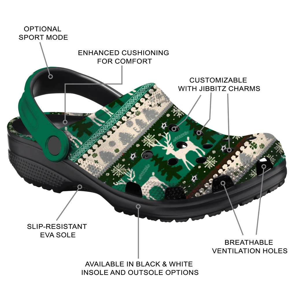 customized dallas stars christmas motif clogs new arrival customized dallas stars christmas motif clogs new arrival