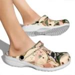 customized dallas stars desert cactus pattern clogs best selling