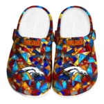 customized denver broncos prism pieces clogs best selling