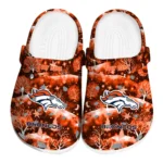 customized denver broncos snowy hills clogs best selling