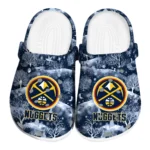 customized denver nuggets snowy hills clogs best selling