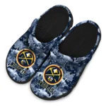customized denver nuggets snowy hills clogs best selling