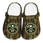 customized denver nuggets woods forest designs clogs best selling