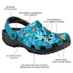 customized detroit lions tropical fish ocean clogs best selling