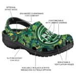 customized detroit pistons tropical leaves clogs best selling