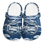 customized detroit pistons wave flow clogs best selling