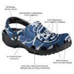 customized detroit pistons wave flow clogs best selling