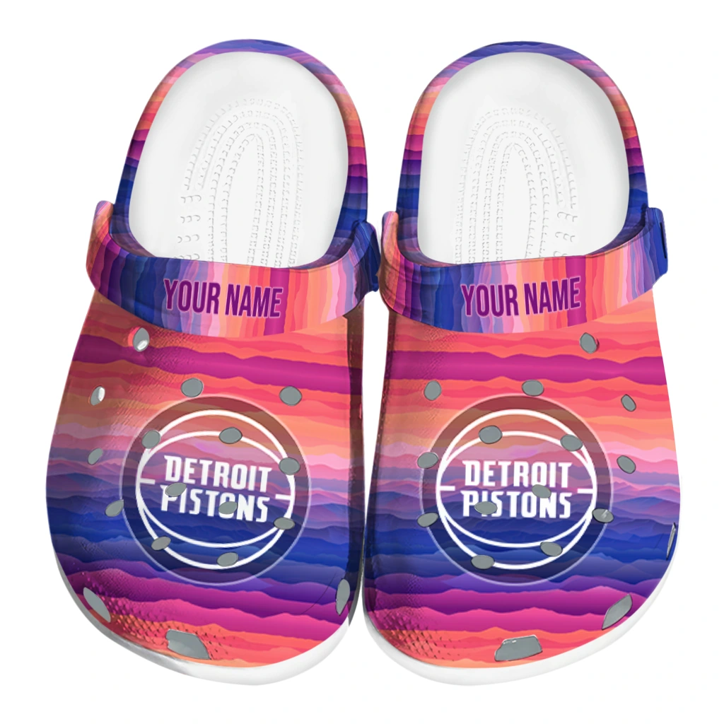 customized detroit pistons wavy stripes clogs best selling customized detroit pistons wavy stripes clogs best selling