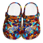 customized detroit red wings prism pieces clogs best selling