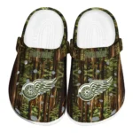 customized detroit red wings woods forest designs clogs best selling