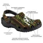 customized drake bulldogs woods forest designs clogs best selling