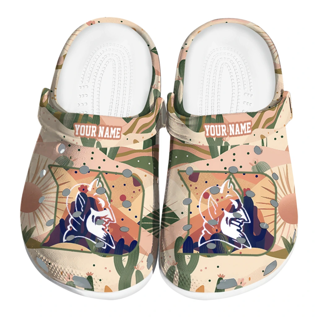 customized duke blue devils desert cactus pattern clogs best selling customized duke blue devils desert cactus pattern clogs best selling