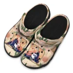 customized duke blue devils desert cactus pattern clogs best selling