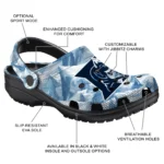 customized duke blue devils mountain artwork clogs best selling