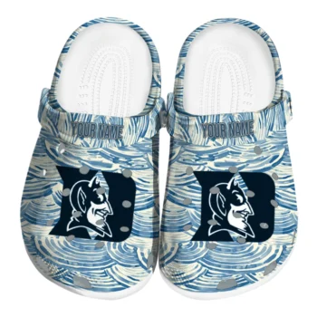 customized duke blue devils sea swirls clogs best selling