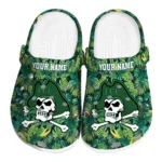 customized east carolina pirates tropical leaves clogs best selling