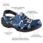 customized east carolina pirates wave flow clogs best selling