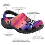 customized east carolina pirates wavy stripes clogs best selling