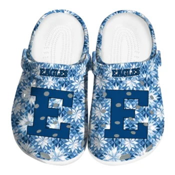customized eastern michigan eagles snowflake mosaic clogs best selling