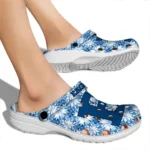 customized eastern michigan eagles snowflake mosaic clogs best selling