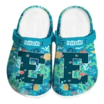 customized eastern michigan eagles tropical fish ocean clogs best selling
