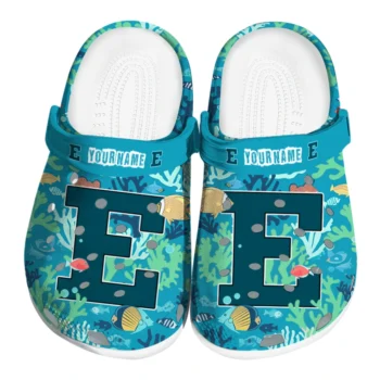 customized eastern michigan eagles tropical fish ocean clogs best selling