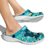 customized eastern michigan eagles tropical fish ocean clogs best selling