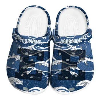 customized eastern michigan eagles wave flow clogs best selling