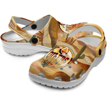 customized edmonton oilers desert layers clogs high quality