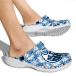 customized edmonton oilers snowflake mosaic clogs best selling