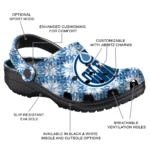 customized edmonton oilers snowflake mosaic clogs best selling