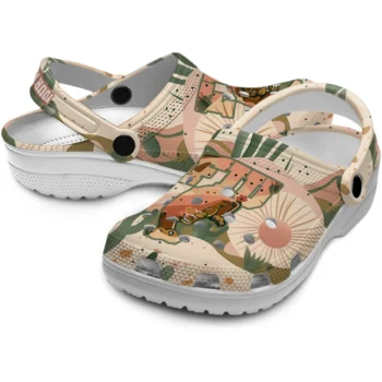 customized fiu panthers desert cactus pattern clogs high quality