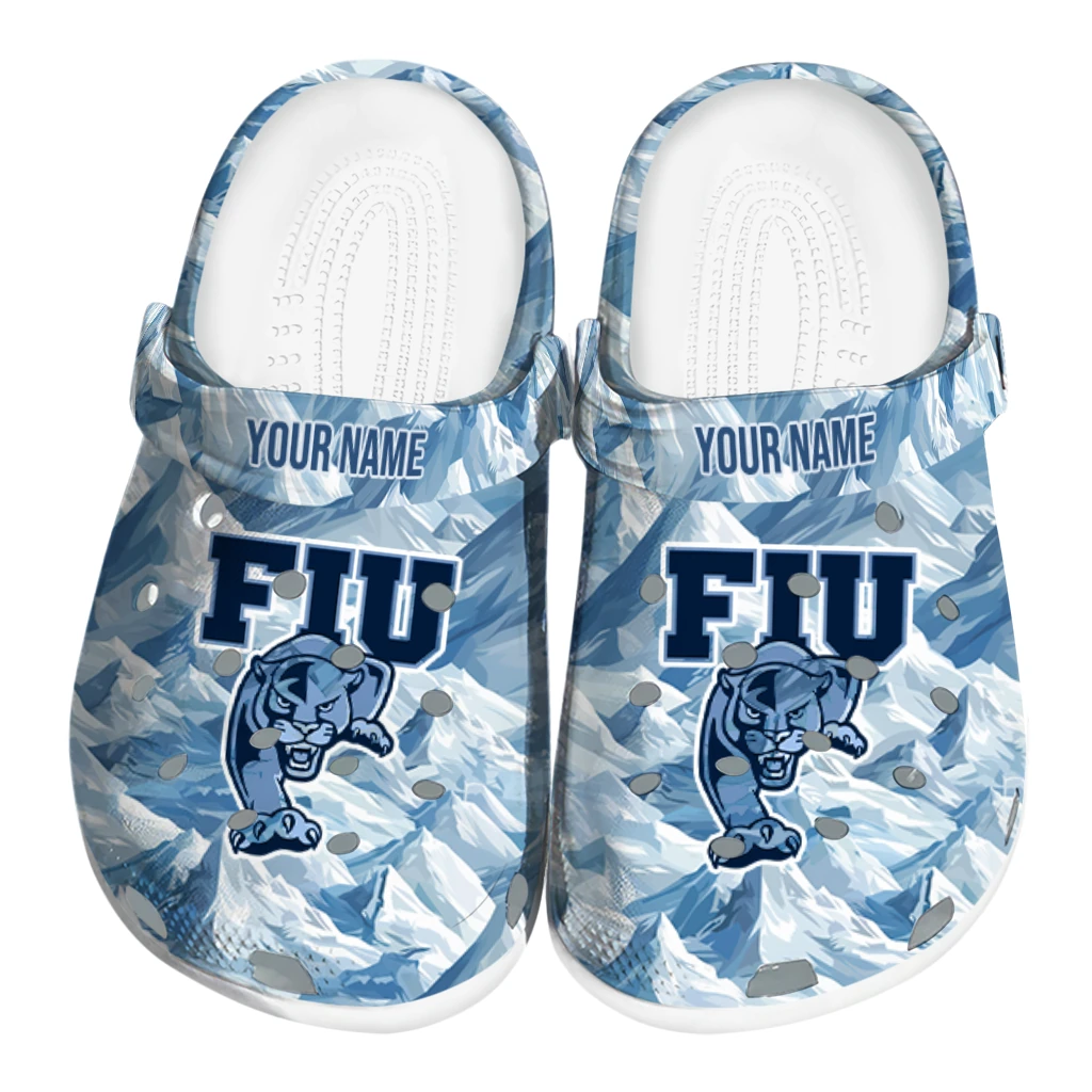 customized fiu panthers mountain artwork clogs best selling customized fiu panthers mountain artwork clogs best selling