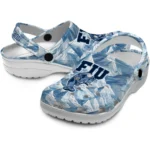 customized fiu panthers mountain artwork clogs best selling