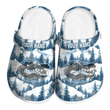customized florida gators snowy mountains clogs best selling