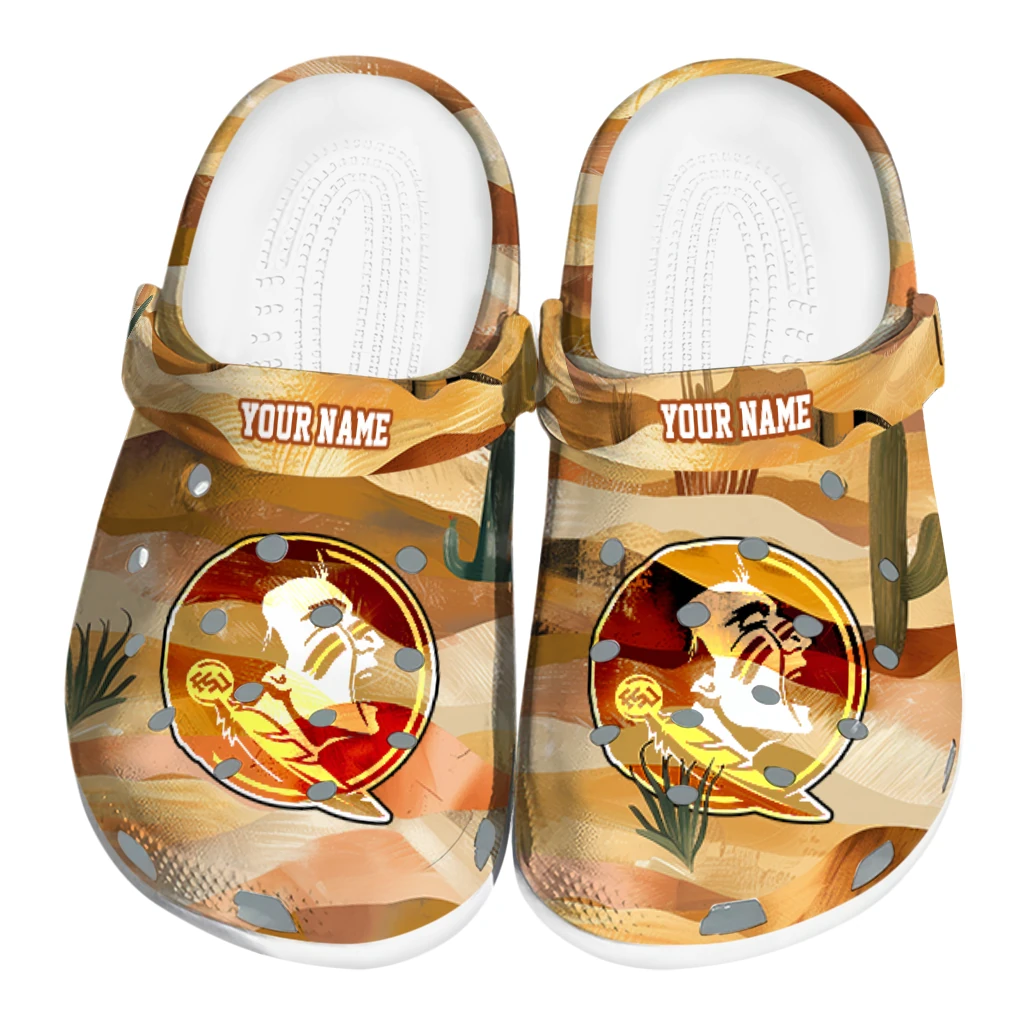 customized florida state seminoles desert layers clogs best selling customized florida state seminoles desert layers clogs best selling