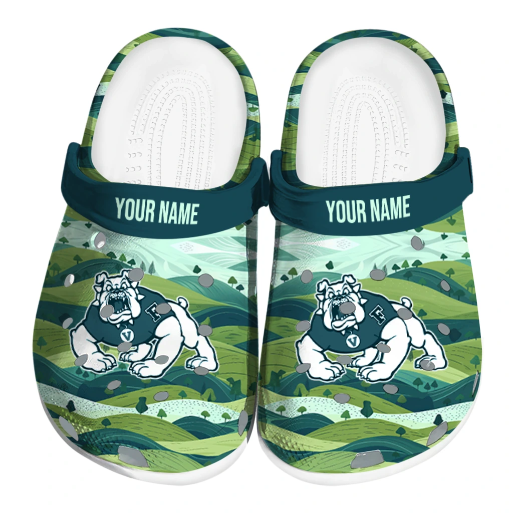 customized fresno state bulldogs hills illustration clogs best selling customized fresno state bulldogs hills illustration clogs best selling
