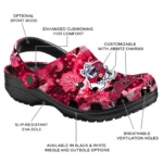 customized fresno state bulldogs snowy hills clogs best selling