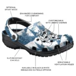 customized fresno state bulldogs snowy mountains clogs best selling