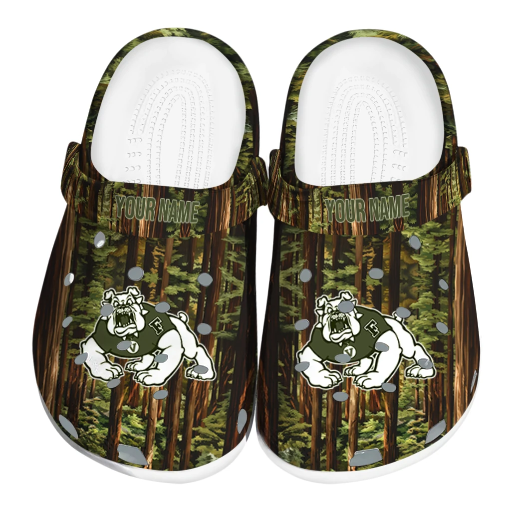 customized fresno state bulldogs woods forest designs clogs best selling customized fresno state bulldogs woods forest designs clogs best selling