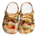 customized georgetown hoyas desert layers clogs best selling