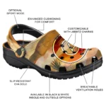 customized georgetown hoyas desert layers clogs best selling